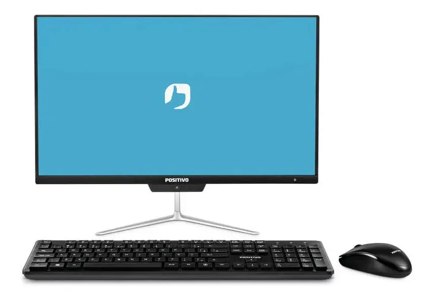 All In One Positivo Union C464ai-21 Intel Celeron Linux 21 Cor Preto
