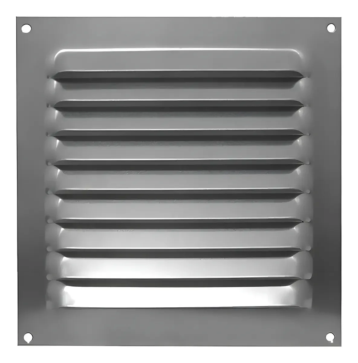 Grade de Ventilação ITC Alumínio 20x20cm Tela Anti-Inseto Cozinhas Banheiros