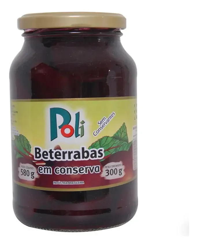 Beterraba Em Conserva Poli 300g