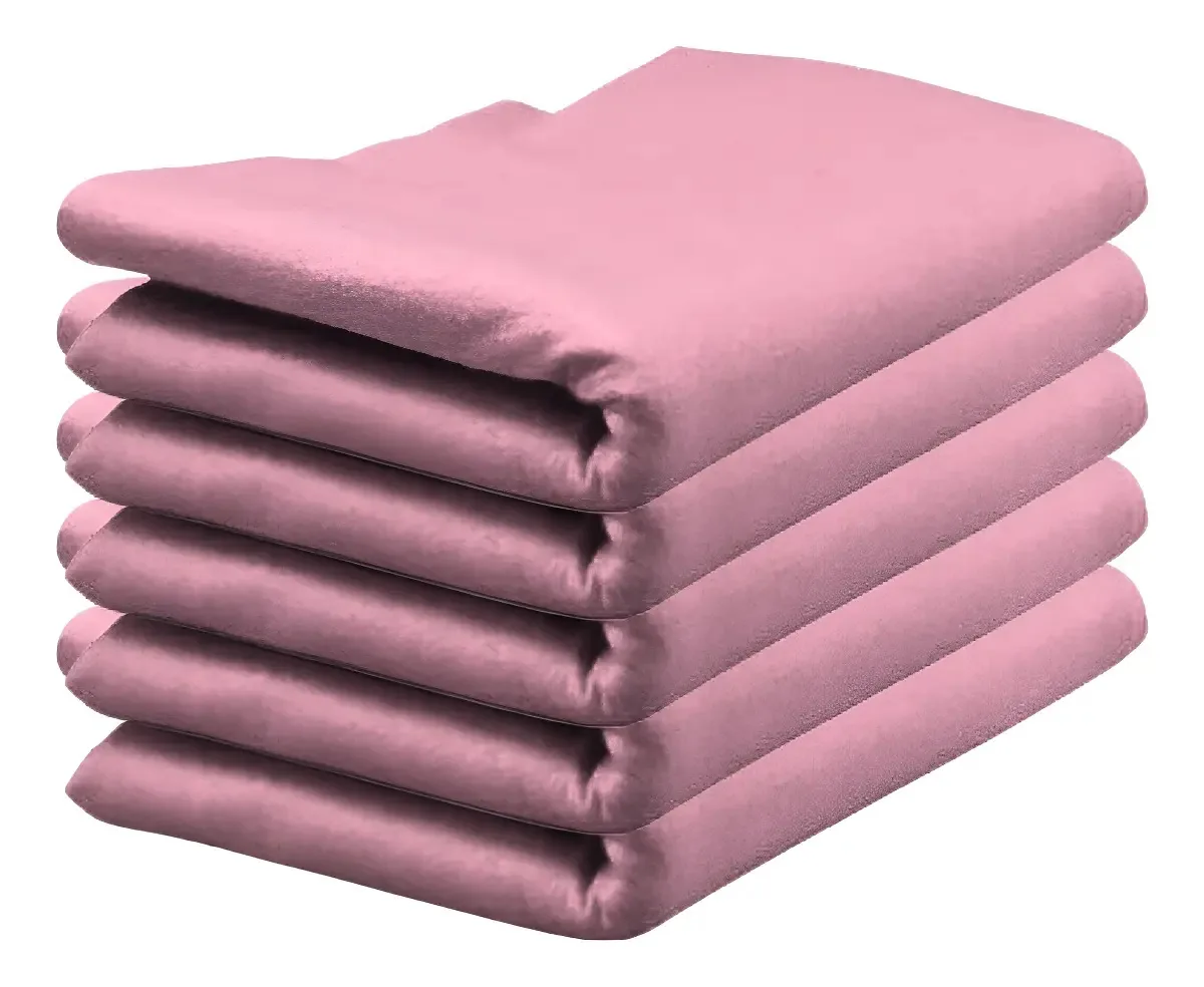 05 Unidades De Feltro Liso Cores Para Arte E Lazer Cor 88 Rosa Poente