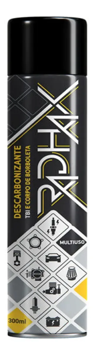 Descarbonizante em Spray 300ml - RADIEX RX300309X300