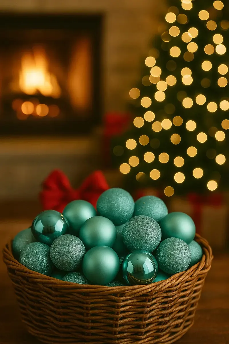 Kit 14 Bolas De Natal 3cm Azul Oceano Mistas Fosca Lisa E Glitter Enfeites Natalinos Premium Decoração Árvore De Natal Azul Brilhante Moderna Luxo Festas Ornamentação Marca Popsy