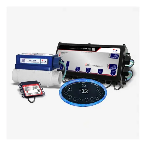 Controlador De Spa Hidro E Piscina Peq - Sinapse Spa Max 8 Home - 8000w - Conexão Com Alexa E Assistente Google