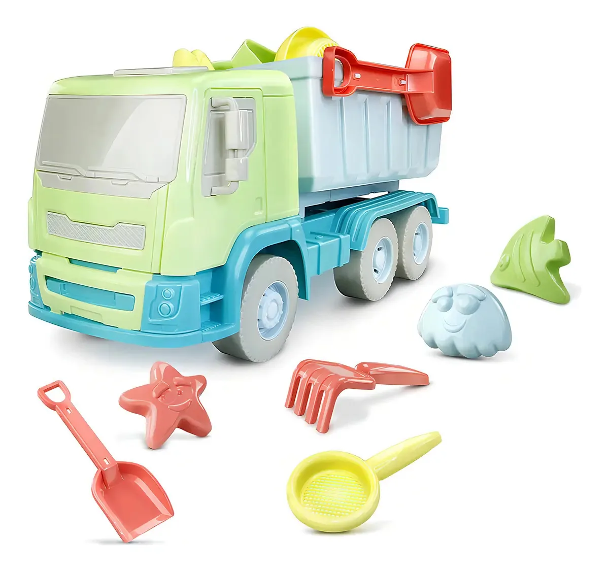 Baby Truck Praia Caminhao Brinq Plast Roma