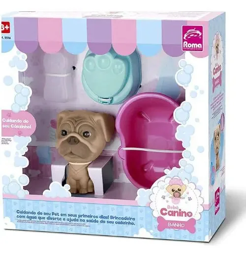 5516 Bebe Canino Hora Do Banho Unica Un