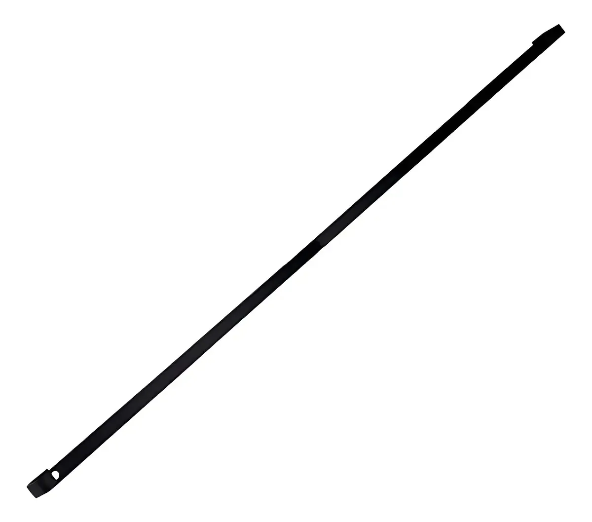 Barra de Sustentação Aço Preto 90cm Jomer para Organizadores de Cozinha