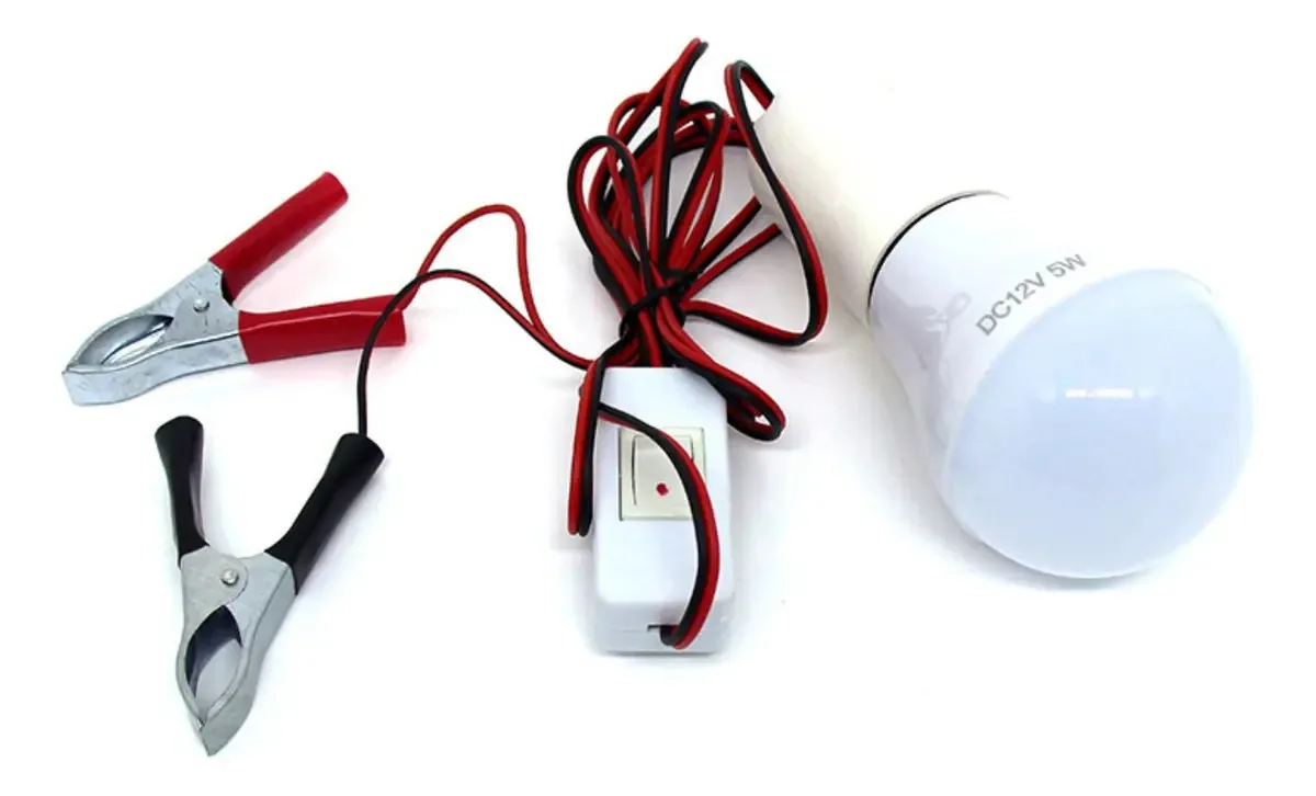 Lâmpada Emergência Automotiva Western LED Bateria Recarregável 420lm