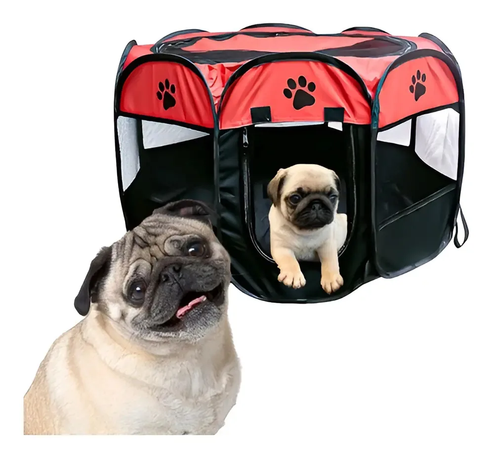 Western Cercado Casinha Cercadinho Dobravel Portatil Cão Gato Pet 250g