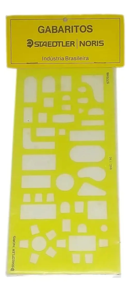 Gabarito De Móveis Staedtler Trident Arquitetura