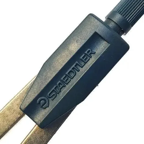 Compasso Técnico Staedtler 14cm Duas Pontas Seca Reguláveis