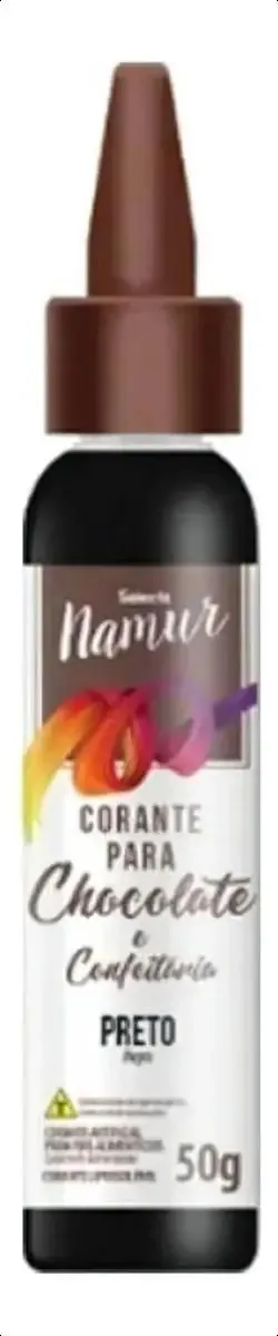 Corante Gel P/choco Preto 50g Selecta Duas Rodas
