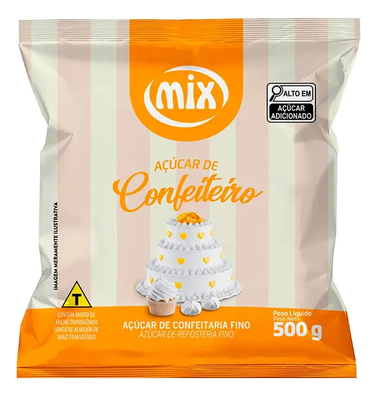 Acucar Confeiteiro 500g Mix