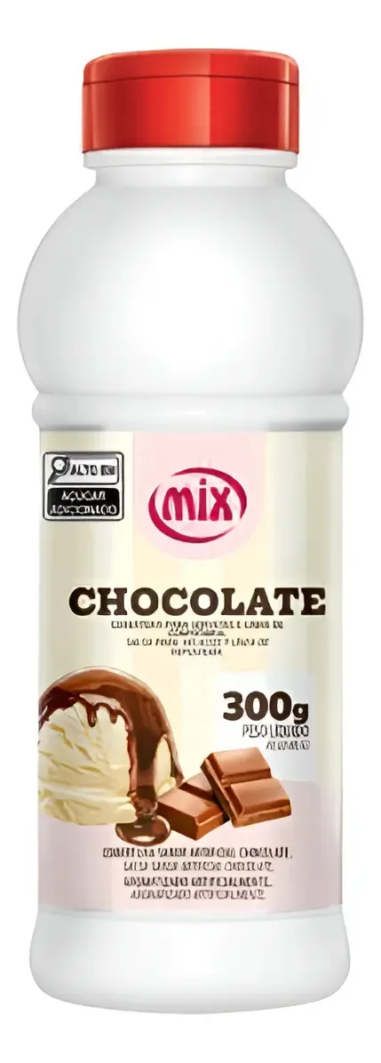 Cobertura Selecta Sorvete Taça Chocolate 300g Duas Rodas Mix