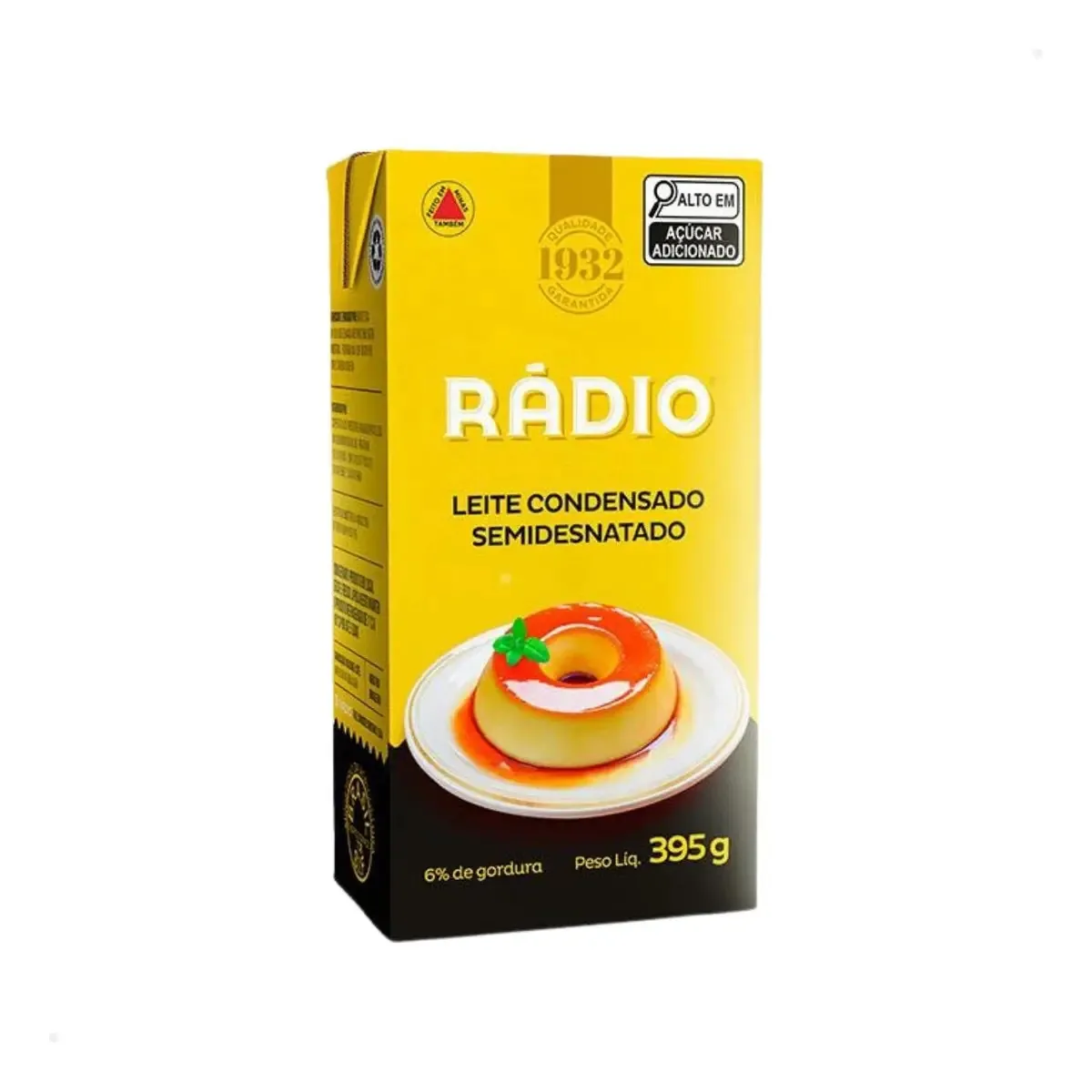 Leite Cond Semidesnatado Radio 395g