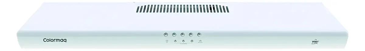 Depurador Ar Cook Filtro Removivel Branco 60cm 140w Colormaq