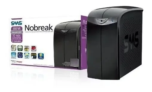 Nobreak Interactive Sms Ii 800s Entrada E Saida 220v