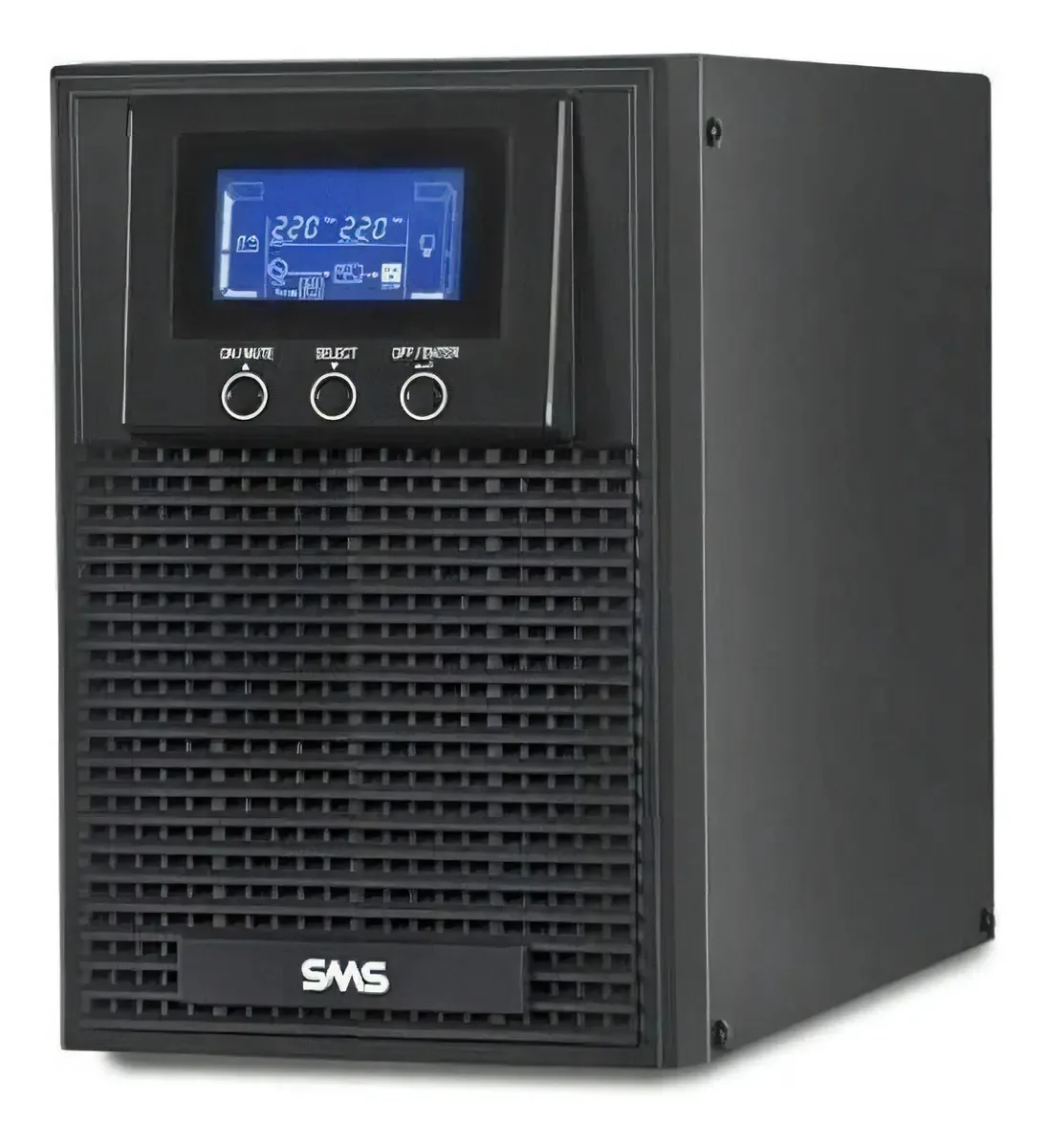 Nobreak Sms Mirage Mr2000va 220v 2va Preto Usb Lcd