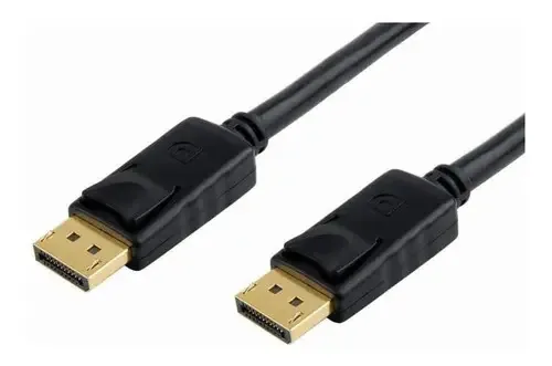 Cabo Displayport 1,8m Dourado