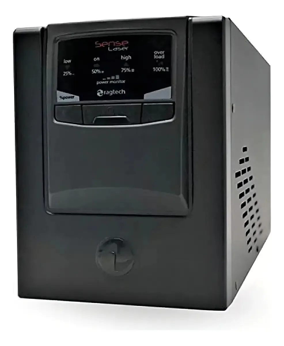 Estabilizador Sense Laser 3200va Ragtech 3551 Cor Preto