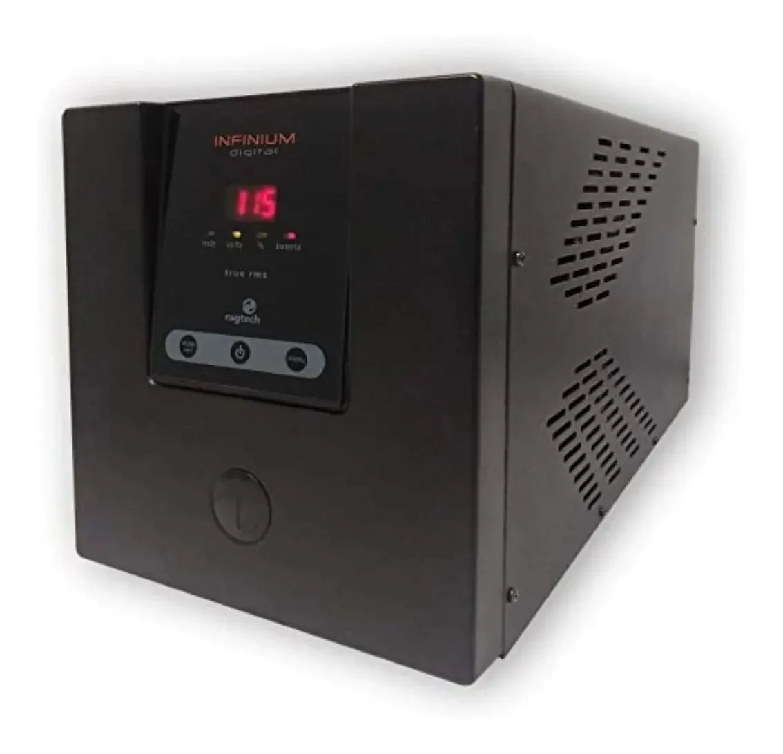 Nobreak Ragtech Infinium Digital 3200va Bivolt Cor Preto