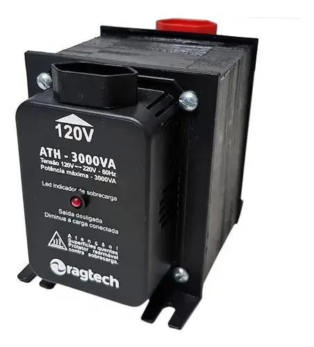 Autotransformador 3000W Ragtech Bivolt 50/60Hz