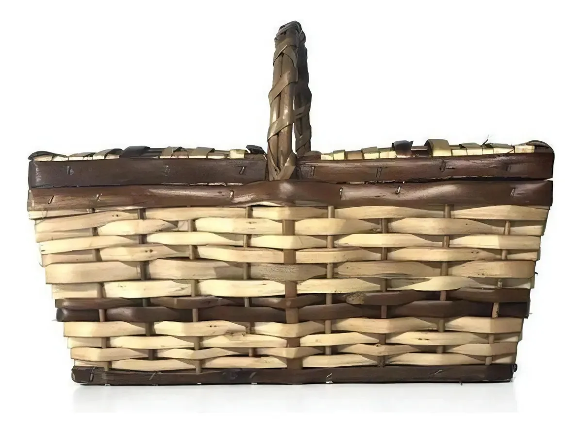 Cesta De Piquenique Vime Retangular 474 Picnic 21x18x12