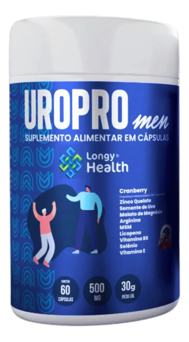 UroPro Men 60 Capsulas Longy Health