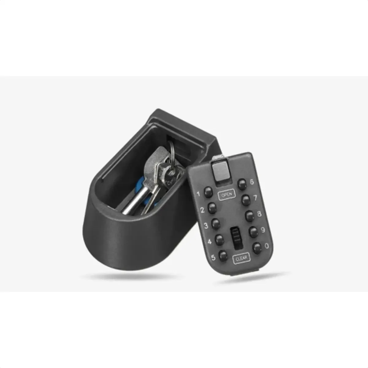 Cofre Airbnb KEYPABER 5 Chaves Ultra Resistente Preto Com Senha