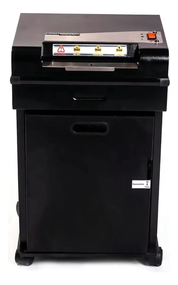 Fragmentadora Menno BRP 240 Semindustrial 21 Folhas Corte Partículas Preto