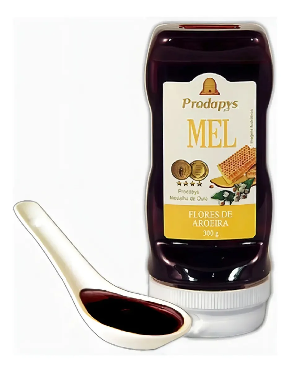 Mel De Aroeira - Bisnaga 300g - Melhor Do Mundo