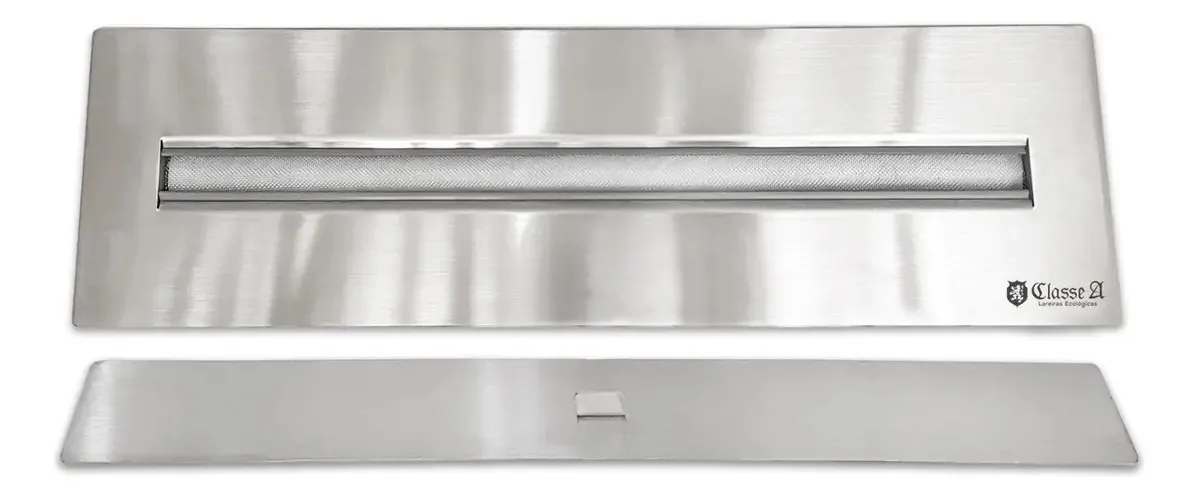 Lareira Ecológica A Álcool Classe A - Inox - Queimador 60cm