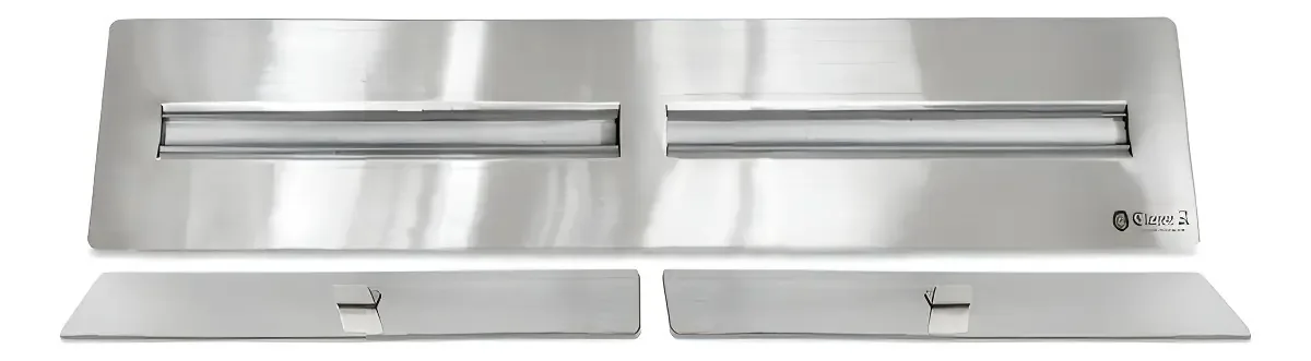 Lareira Ecológica Classe A 94cm Inox Álcool Aço Inoxidável