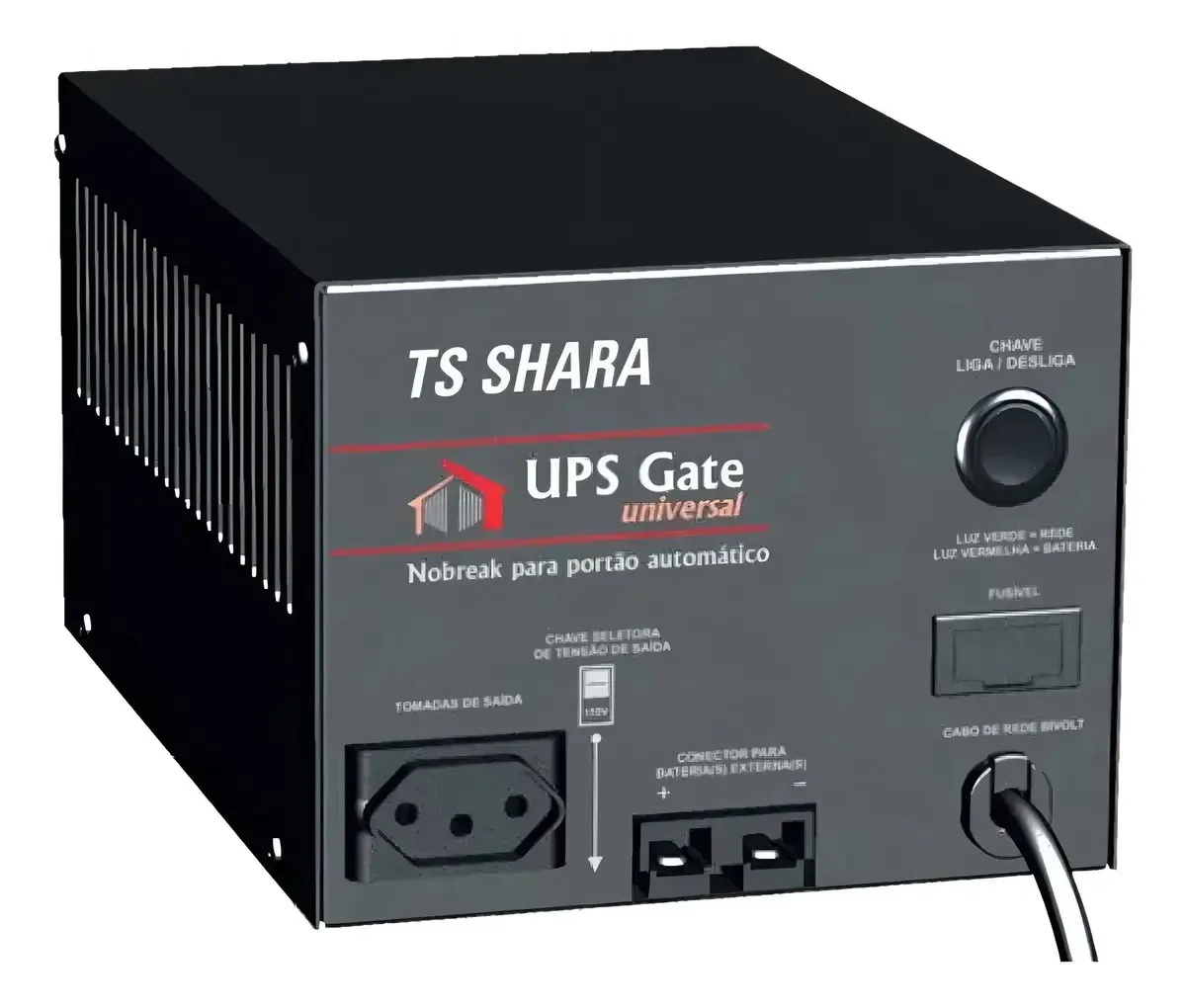 Nobreak Ts Shara Ups Gate 1600va Bi-volt Preto