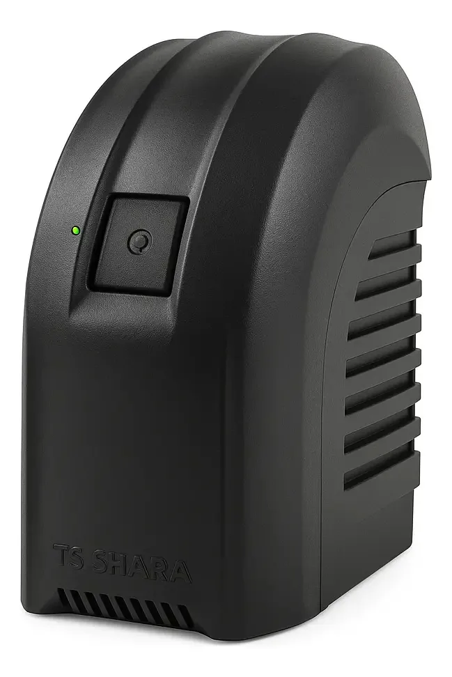 Estabilizador PowerEst 300 VA Bivolt 4 Tomadas Cor Preto