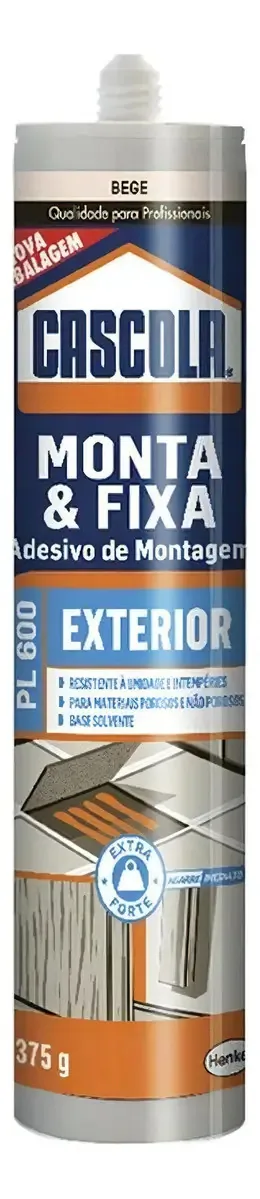 Cola Monta/fixa Henkel Externa 375g 1406641