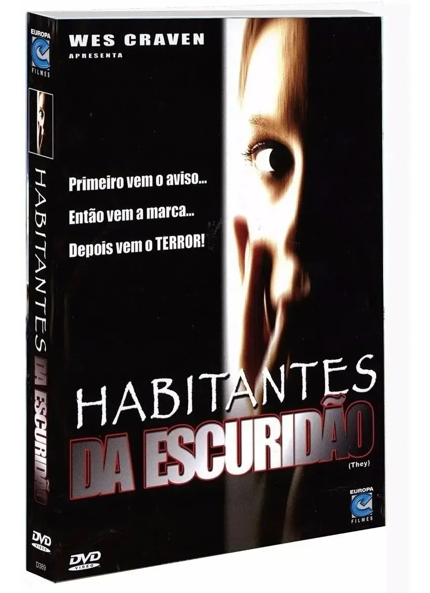 DVD Habitantes Da Escuridão Terror Robert Harmon Europa Filmes