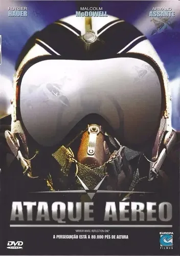 DVD Ataque Aéreo Filme Ação Full-Screen Europa Filmes Malcolm McDowell