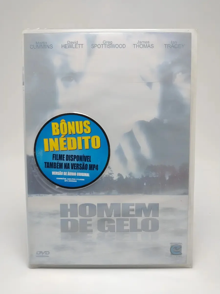 DVD Filme Homem De Gelo Suspense SD Legendado Português Europa Filmes