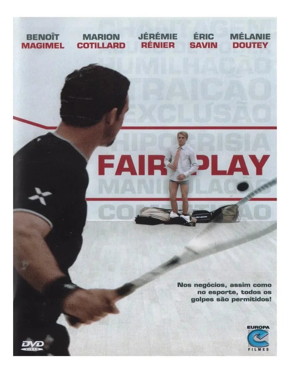 DVD Fair Play Suspense da Europa Filmes de Lionel Bailliu