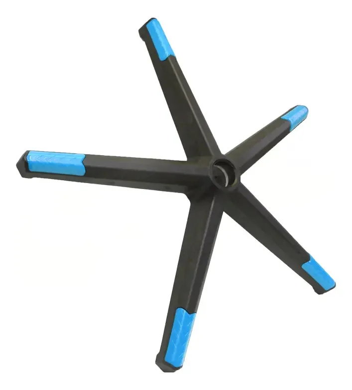 Base Universal Para Cadeira Gamer/office Preto E Azul