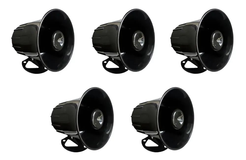 5 Sirenes Eletrônicas - 12v - 1,25a/15w - Dni 3300