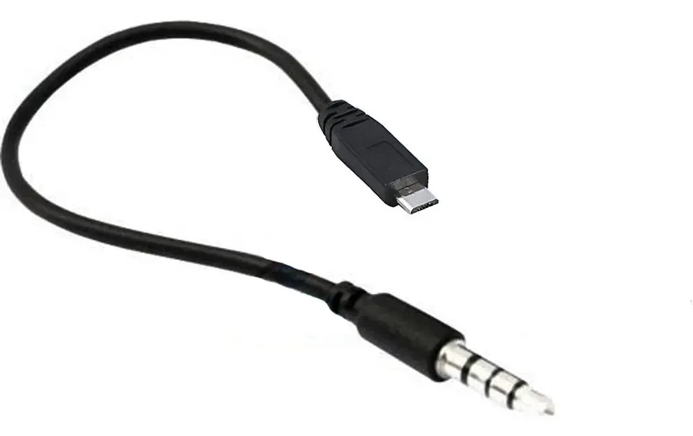 Cabo Starcable P2 4C Macho Micro USB V8 20cm Áudio e Vídeo