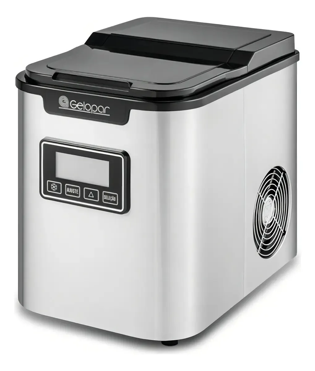 Máquina De Gelo Gelopar Inox 12kg/dia Gmgd-15