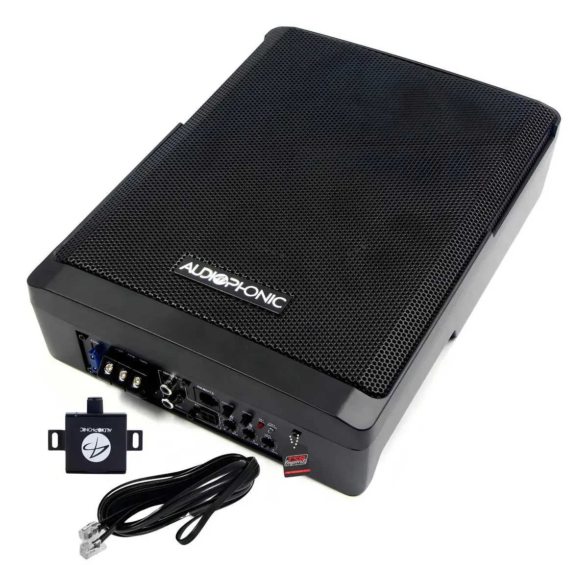 Caixa Amplificada Audiophonic Club Amplificador 200W 10" Subwoofer Slim