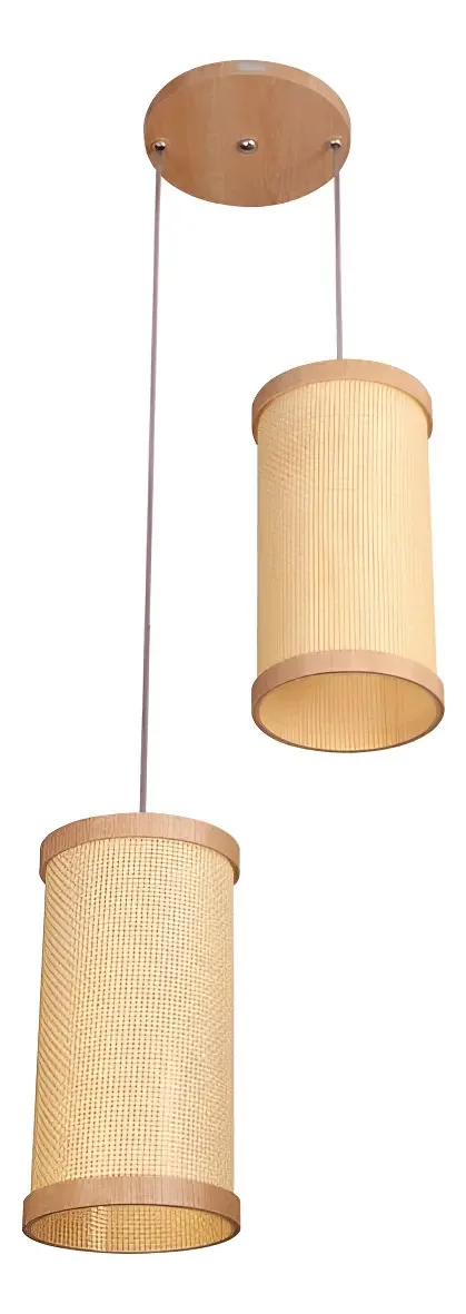 Pendente Straw Natural Luminárias Müller para Teto