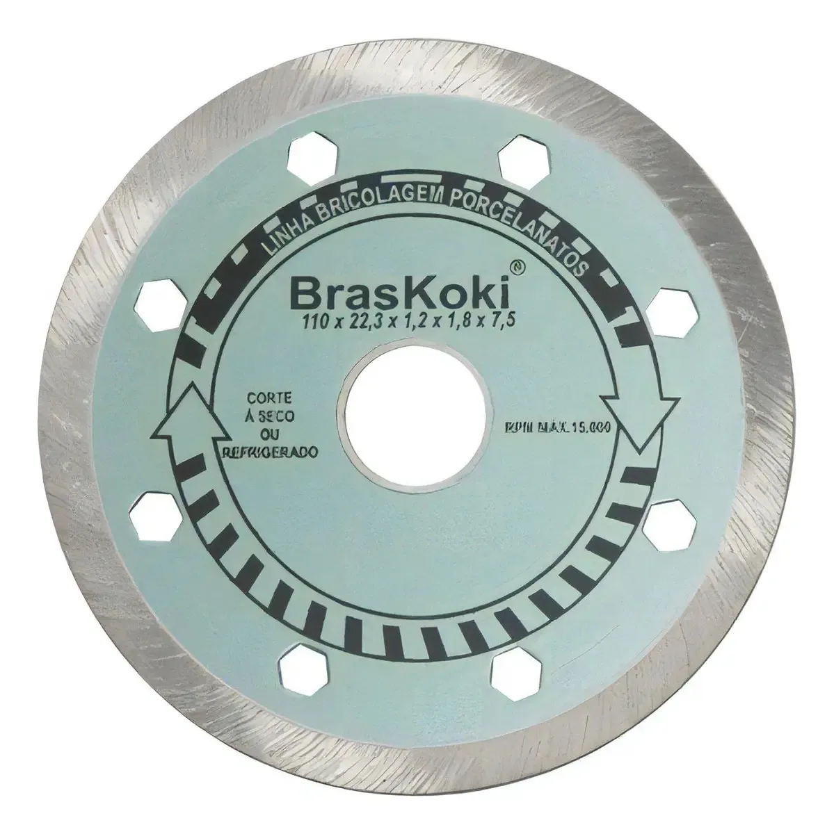 Disco Diamantado Porcelanatos Braskoki