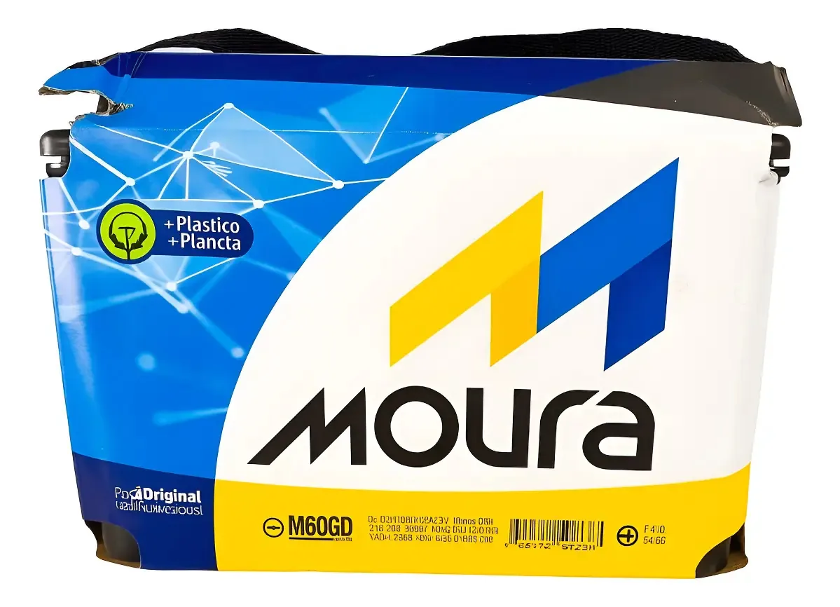 Bateria Moura Automotiva M60ge (positivo Esquerdo ) - Esquerdo