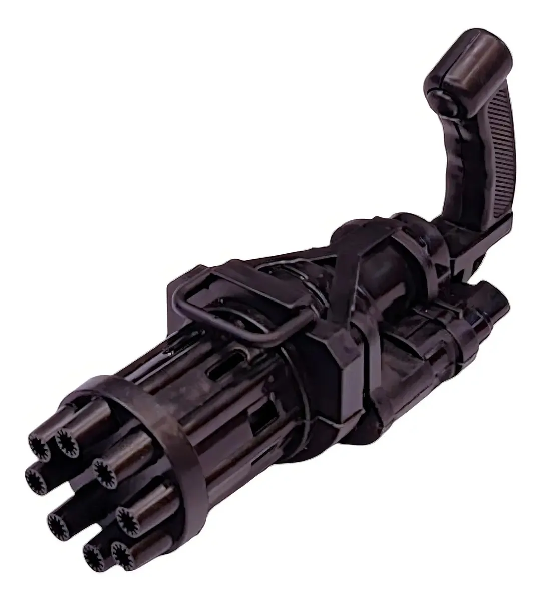 Brinquedo Lança Bolhas De Sabão Turbo Infantil Brasilflex Cor Preto