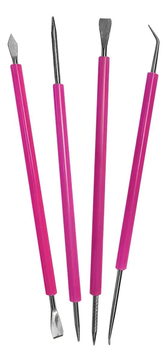 Conjunto Sc Misto Inox Silicone 4un