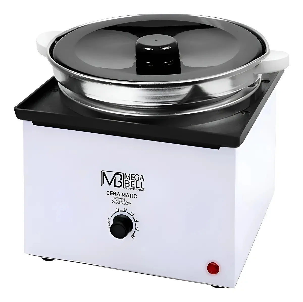 Aparelho De Cera Mega Bell Cera Matic Elite 2,5k Bivolt Profissional Com Refi 1un